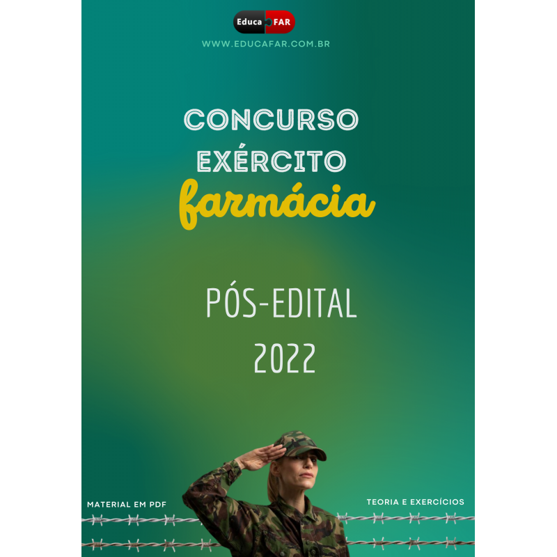 EXERCITO-FARMÁCIA (material em PDF - versão pós edital 2022)